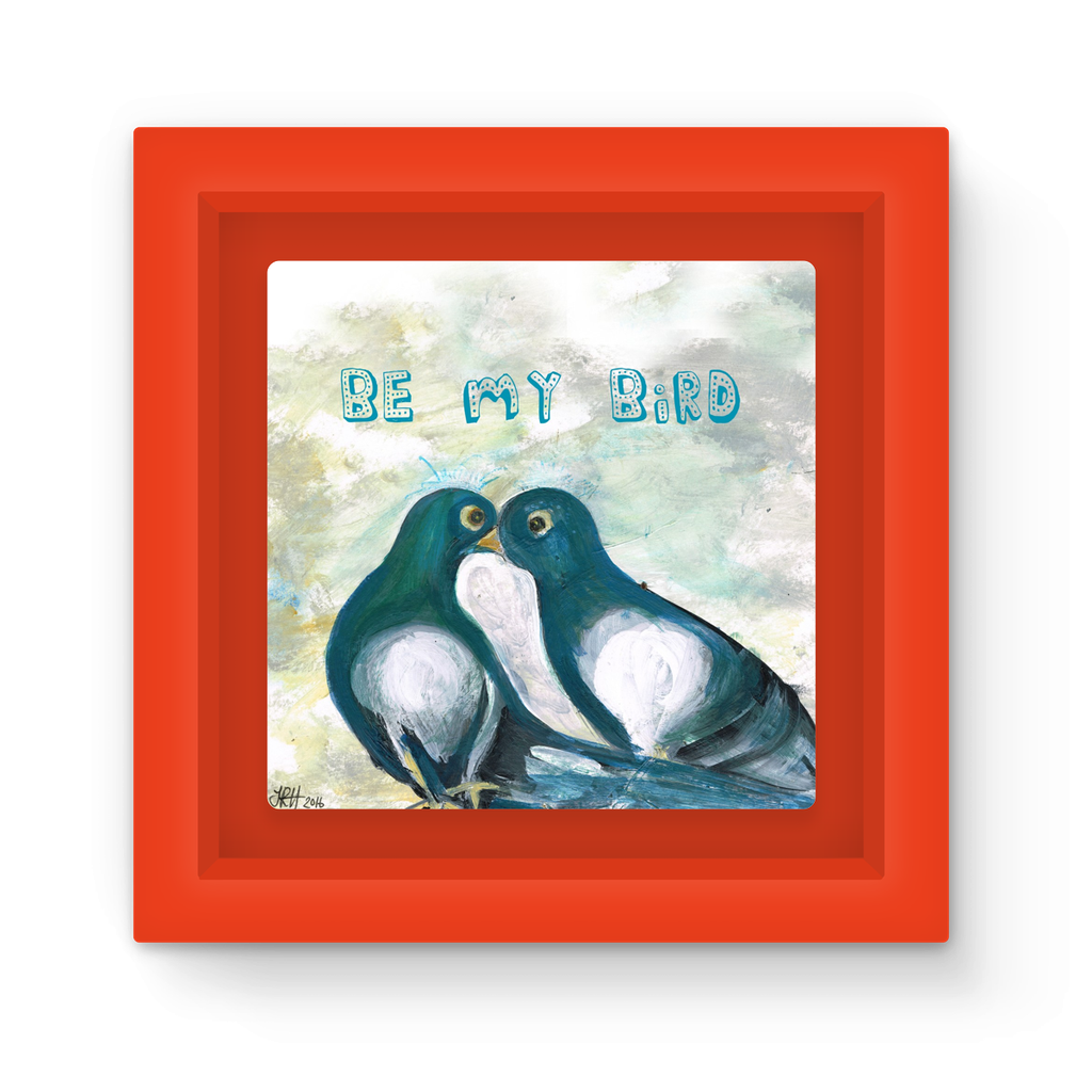Love Pigeons Magnet Frame  Smart Deco Homeware Lighting and Art by Jacqueline hammond