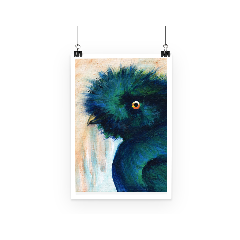 Bad Hair Day Poster  Smart Deco Homeware Lighting and Art by Jacqueline hammond