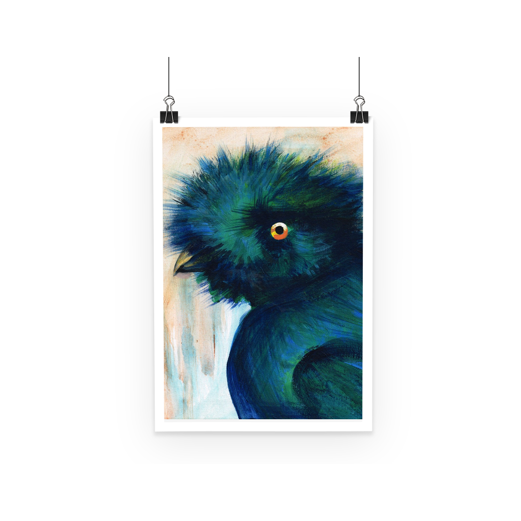 Bad Hair Day Poster  Smart Deco Homeware Lighting and Art by Jacqueline hammond