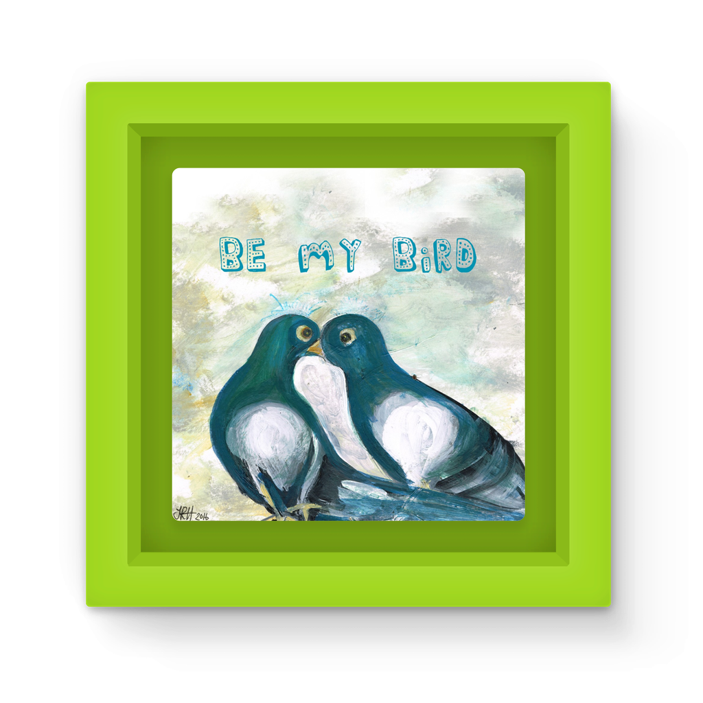 Love Pigeons Magnet Frame  Smart Deco Homeware Lighting and Art by Jacqueline hammond