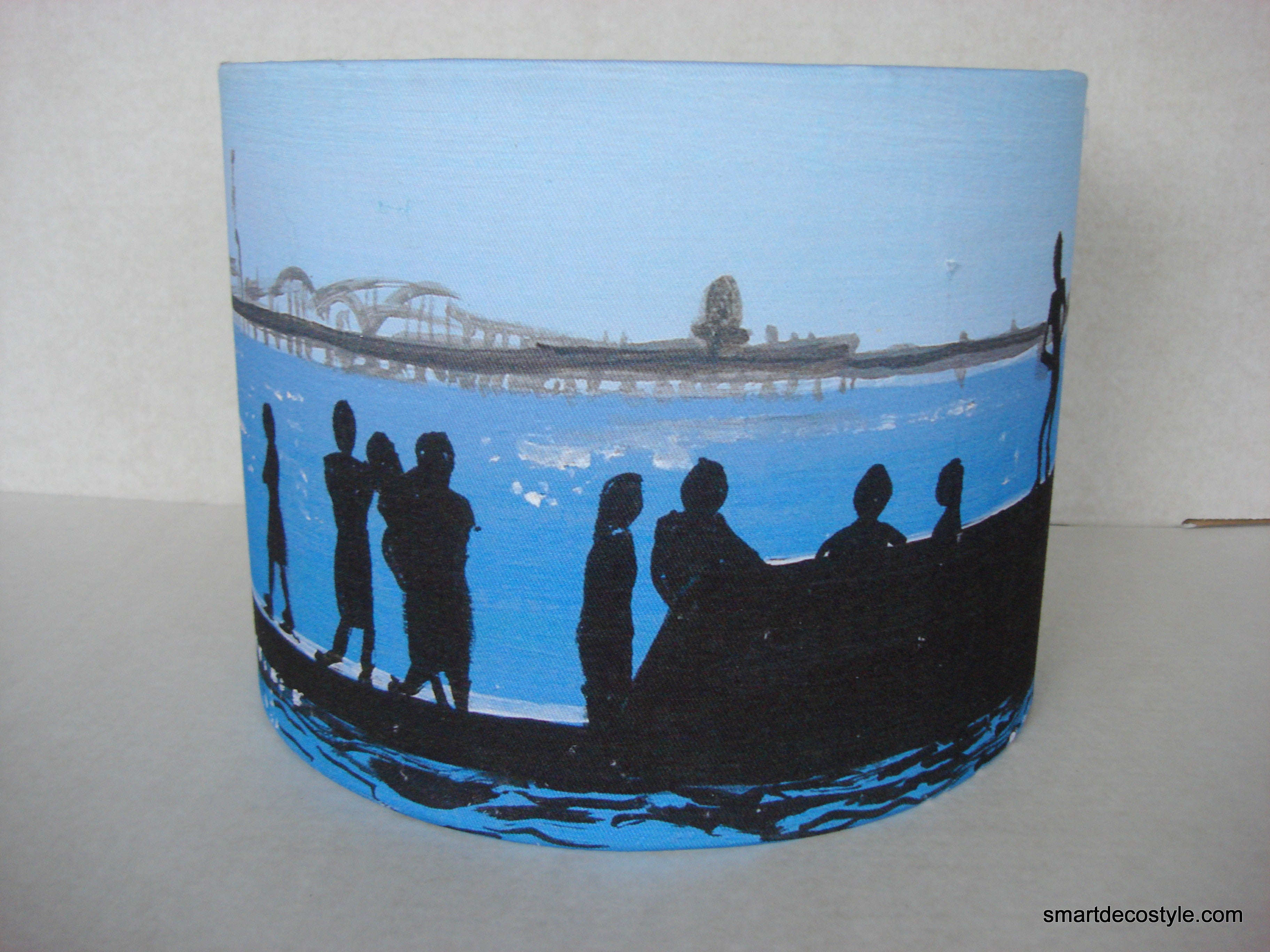 Lamp Shade - Seaside  Smart Deco Homeware Lighting and Art by Jacqueline hammond