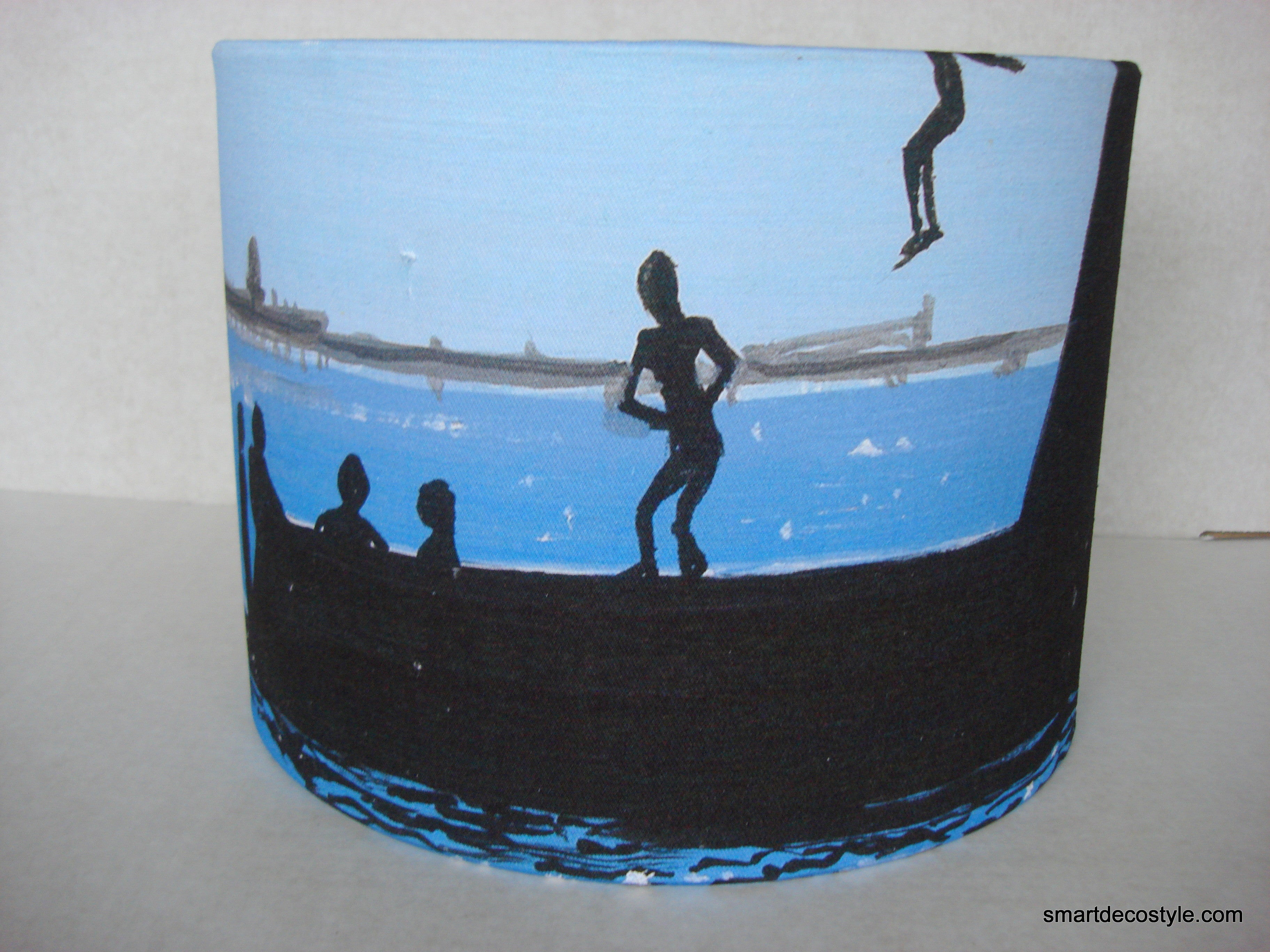 Lamp Shade - Seaside  Smart Deco Homeware Lighting and Art by Jacqueline hammond