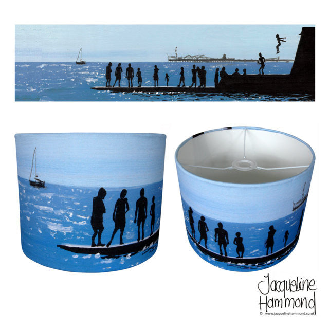 Lamp Shade - Seaside  Smart Deco Homeware Lighting and Art by Jacqueline hammond