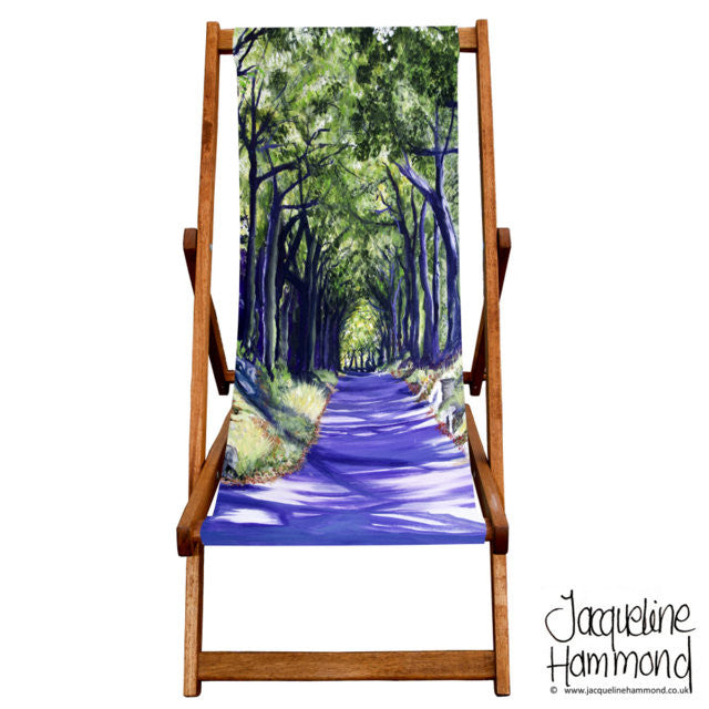 Deckchair - Traditional Seaside  - Country Lane  Smart Deco Homeware Lighting and Art by Jacqueline hammond