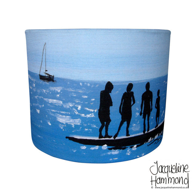 Lamp Shade - Seaside  Smart Deco Homeware Lighting and Art by Jacqueline hammond